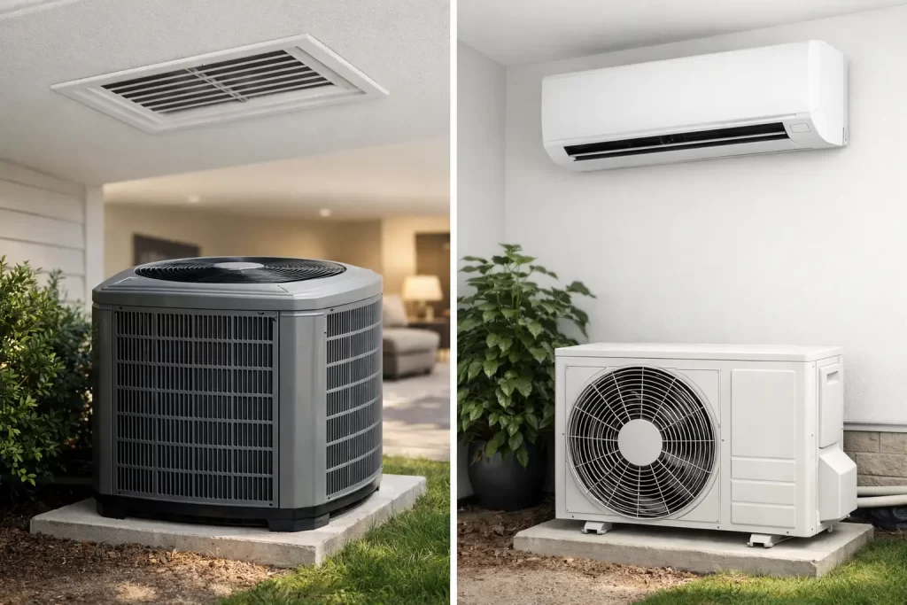 Central Air vs Mini Splits: Which Fits?